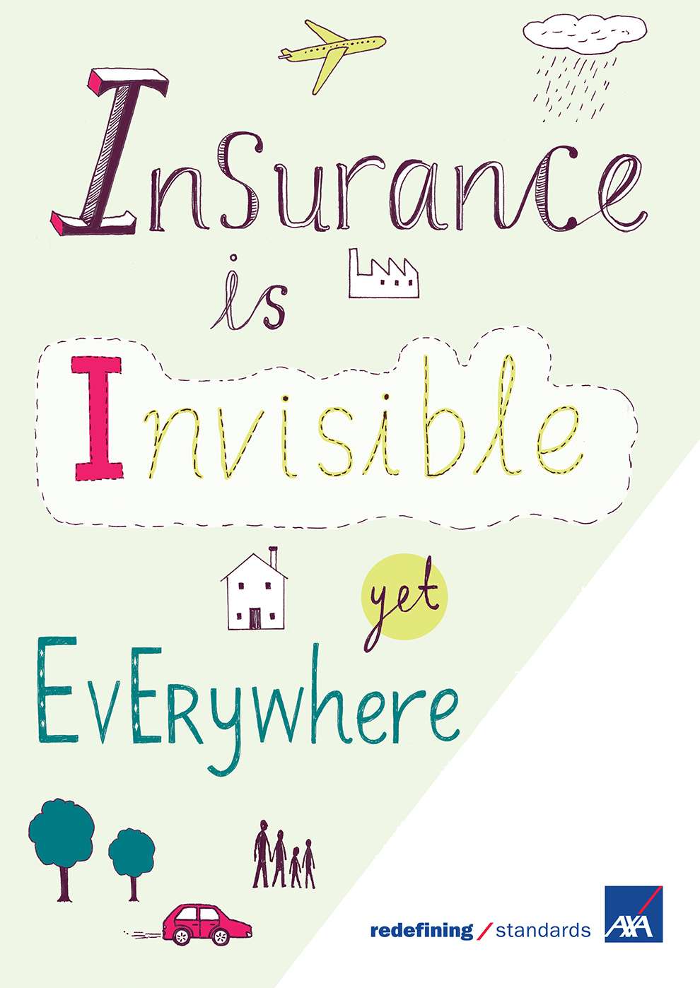 Harriet Russell, book cover for insurance in invisible